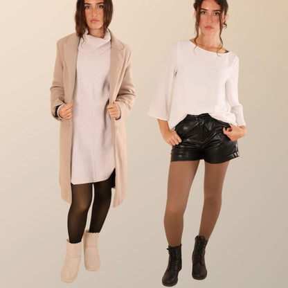 Collant Polaire Transparent Anti-Froid Hiver - NUBLIA